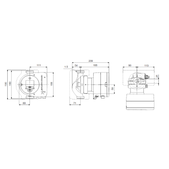 Cirkulācijas Sūknis Grundfos MAGNA3 25-60 180 (97924245) 113525