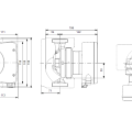 Циркуляционный насос Grundfos MAGNA1 32-60
