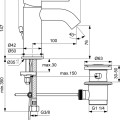 Ideal Standard Ceraline Izlietnes jaucējkrāns, hroms BC193AA