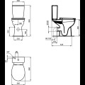 Крышка унитаза Ideal Dtandard  Eurovit+