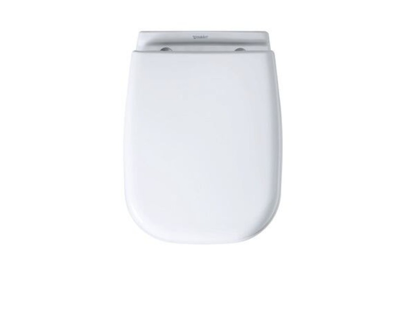 Poda vāks Duravit D-Code, QR/Soft Close, balts