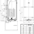 Kombinētais ūdens sildītājs (Boilers) Dražice OKC-160L vertikāls