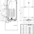 Kombinētais ūdens sildītājs (Boilers) Dražice OKC-200L vertikāls