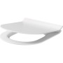Крышка унитаза Cersanit City, Soft Close Slim, дюропласт белый, K98-0134