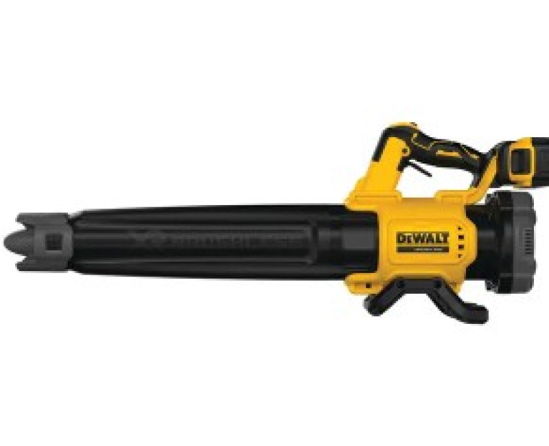 Lapu pūstuvas DeWALT 18 V su 1 x 5,0 Ah XR akumuliatoriumi, DCMBL562P1 įkroviklis