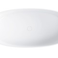 Vonia Omnires NEO M+, akmens masės, laisvai pastatoma, 158 × 72 cm, be perpildymo, blizgi balta, NEO158WWBP