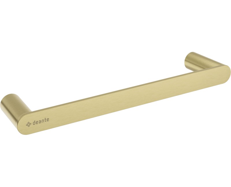 Dvieļu turētājs, stiprināms pie sienas - 30 cm Deante Round, matēts zelts ADR_R611