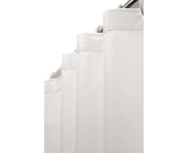 Dušas aizkars, universāls, 120 cm - 8 šūnas Deante Lehnen, balts NIL_AZ12