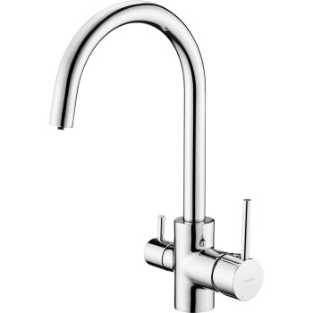 Virtuves izlietnes maisītājs Deante, ar filtru Hromēts BCH_064M