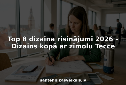Top 8 dizaina risinājumi 2026 – Dizains kopā ar zīmolu Tecce