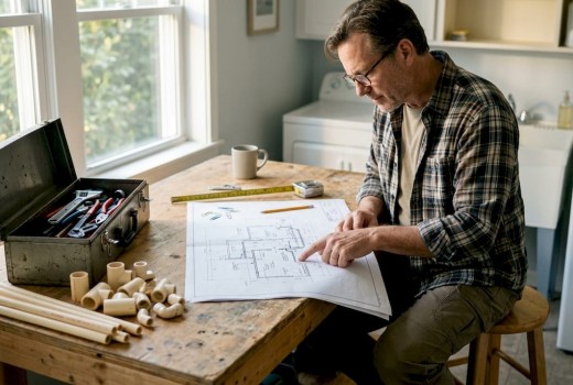 Step by Step Interior Plumbing Design for Homeowners