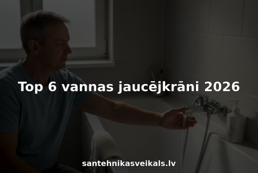 Top 6 vannas jaucējkrāni 2026