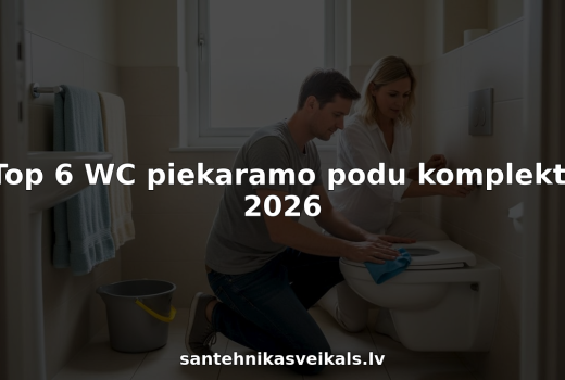 Top 6 WC piekaramo podu komplekti 2026