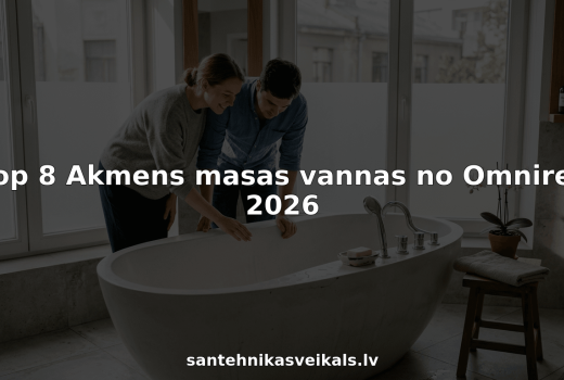 Top 8 Akmens masas vannas no Omnires 2026