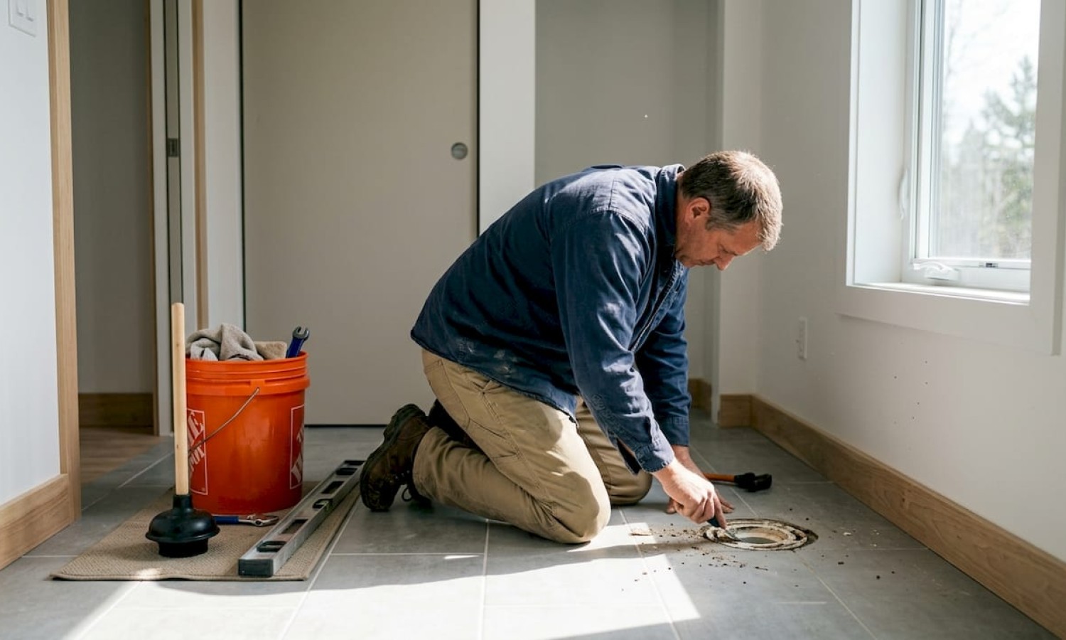 WC poda nomaiņas process: soli pa solim