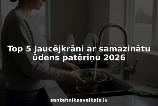 Top 5 Jaucējkrāni ar samazinātu ūdens patēriņu 2026