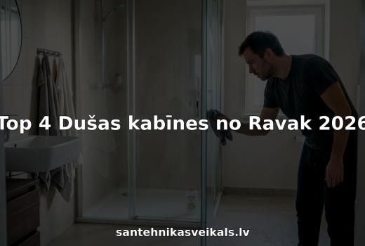 Top 4 Dušas kabīnes no Ravak 2026