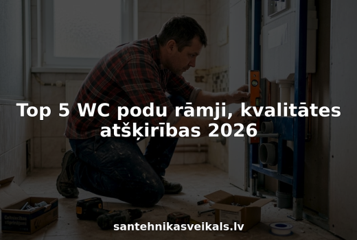 Top 5 WC podu rāmji, kvalitātes atšķirības 2026