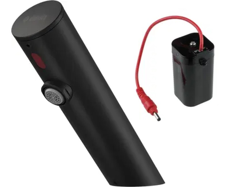 Смеситель для мойки Deante SENSE SENSOR NERO без регулировки температуры, блок питания 4xAA, черный BQR_N28R