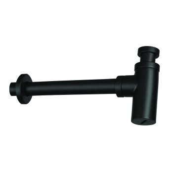 Izlietnes sifons Deante, melns NHC_B31K