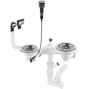 Virtuves izlietnes sifons Deante Space-Saver, tērauds