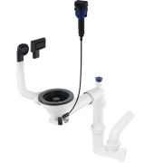 Virtuves izlietnes sifons Deante Space-Saver, melns