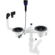 Virtuves izlietnes sifons Deante Space-Saver, melns