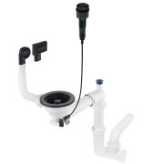 Virtuves izlietnes sifons Deante Space-Saver, melns