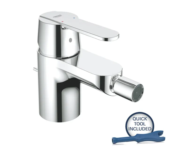 Bidē maisītājs Grohe Get, ar vārstu, hroms, 32885000 NEW