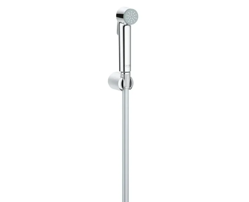 Бидетная насадка Grohe Tempesta-F, с держателем и шлангом 1.25 м, хром, 27513001