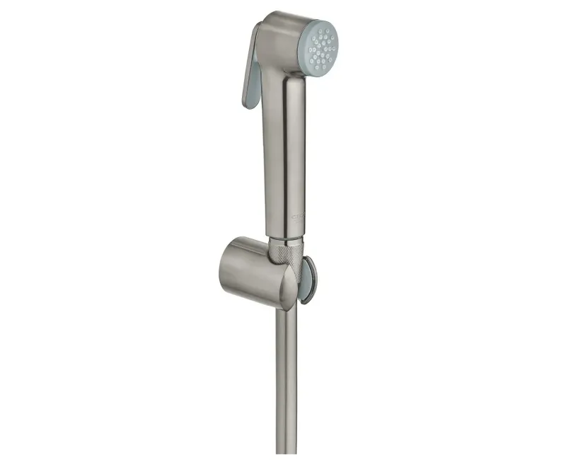 Bidetta klausule Grohe Tempesta-F, ar turētāju un šļūteni, supersteel, 27513DC1 NEW