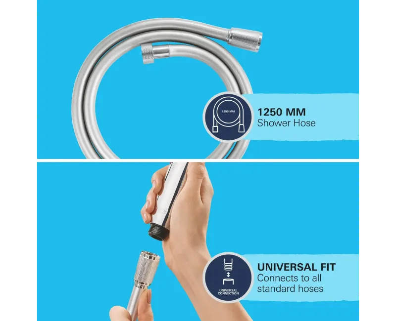 Bidetta klausule Grohe Vitalio Trigger Spray, ar turētāju un šļūteni, hroms, 26175001 NEW