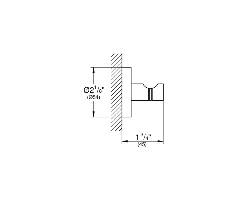 Drēbju pakaramais ākis Grohe Essentials, Warm Sunset, 40364DA1 NEW
