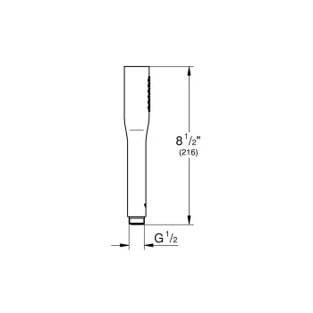 Душевая трубка Grohe Euphoria Cosmopolitan, хром, 26466000