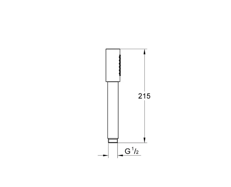 Dušas klausule Hansgrohe Activera Select S, 2 plūsmas, EcoSmart+, hroms 28034000