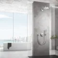 Dušas klausule Hansgrohe Activera Select S, 2 plūsmas, EcoSmart+, hroms 28034000