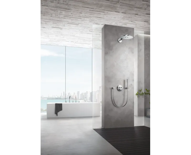 Dušas klausule Hansgrohe Activera Select S, 2 plūsmas, EcoSmart+, hroms 28034000