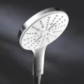 Душевой комплект Grohe Rainshower SmartActive 150, 3 режима, штанга 90 см с шлангом, 9.5 л/мин, Moon White, 26594LS0
