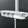 Душевая головка Hansgrohe Raindance E 300 1jet, с настенным держателем, L=390 мм, хром