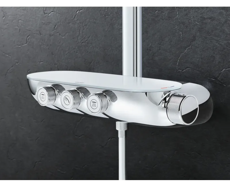 Душевая головка Hansgrohe Raindance E 300 1jet, с настенным держателем, L=390 мм, хром