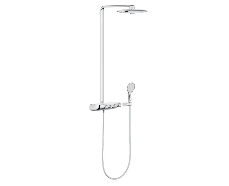 Душевая головка Hansgrohe Raindance E 300 1jet, с настенным держателем, L=390 мм, хром