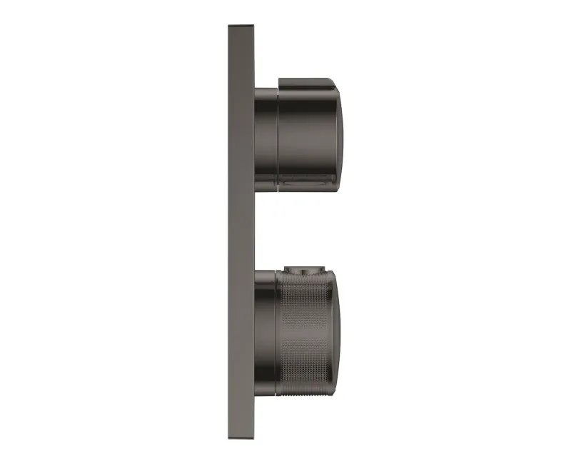 Душевой смеситель Grohe Allure, встраиваемый с термостатом, Hard Graphite, 19380A02