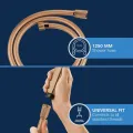 Dušas šļūtene Grohe Silverflex 125 cm, Warm Sunset, 28362DA0 NEW
