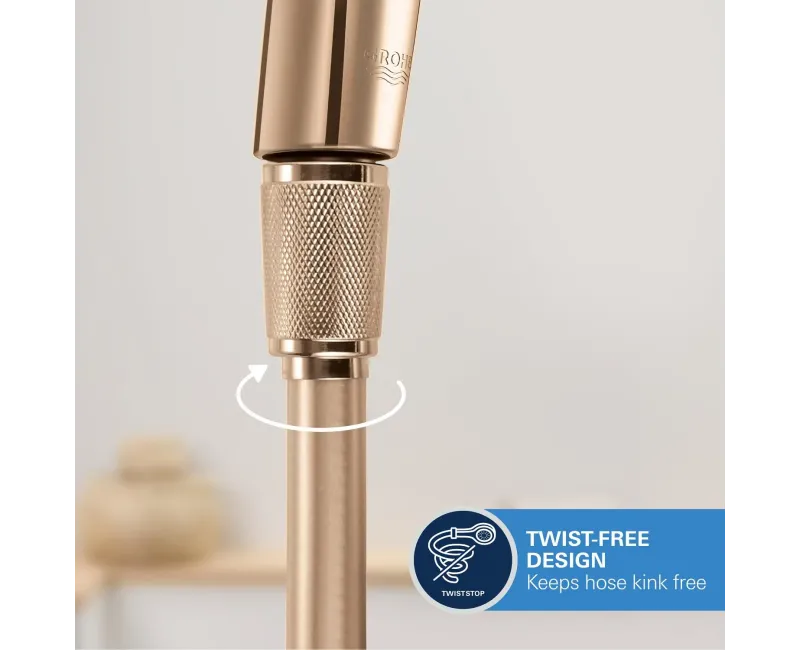 Dušas šļūtene Grohe Silverflex 125 cm, Warm Sunset, 28362DA0 NEW