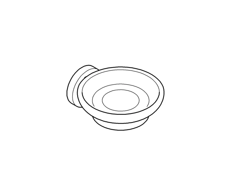 Glāzes / ziepju trauka turētājs Grohe Essentials, tumšs grafīts, 40369A01 NEW