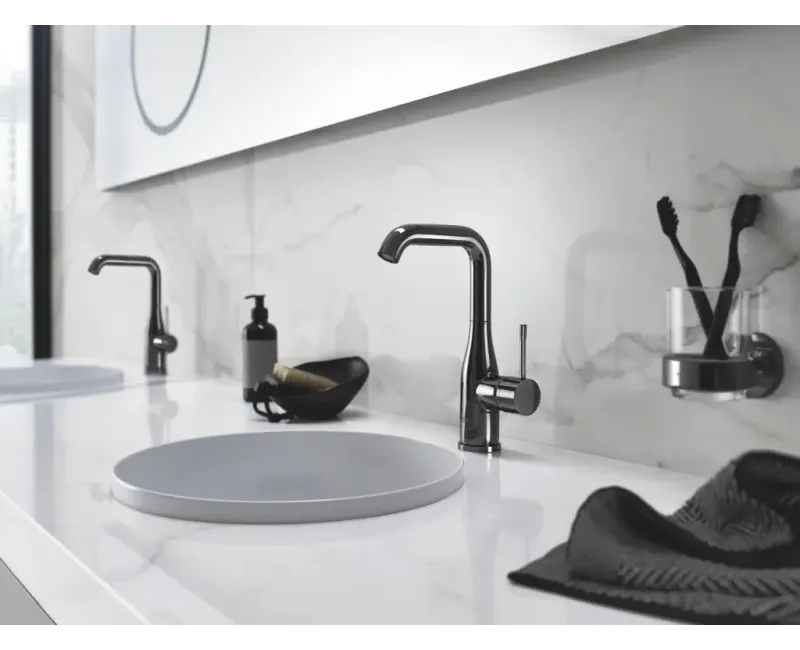 Glāzes / ziepju trauka turētājs Grohe Essentials, tumšs grafīts, 40369A01 NEW