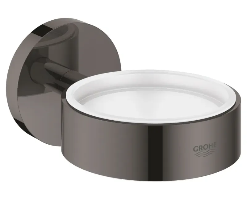 Glāzes / ziepju trauka turētājs Grohe Essentials, tumšs grafīts, 40369A01 NEW