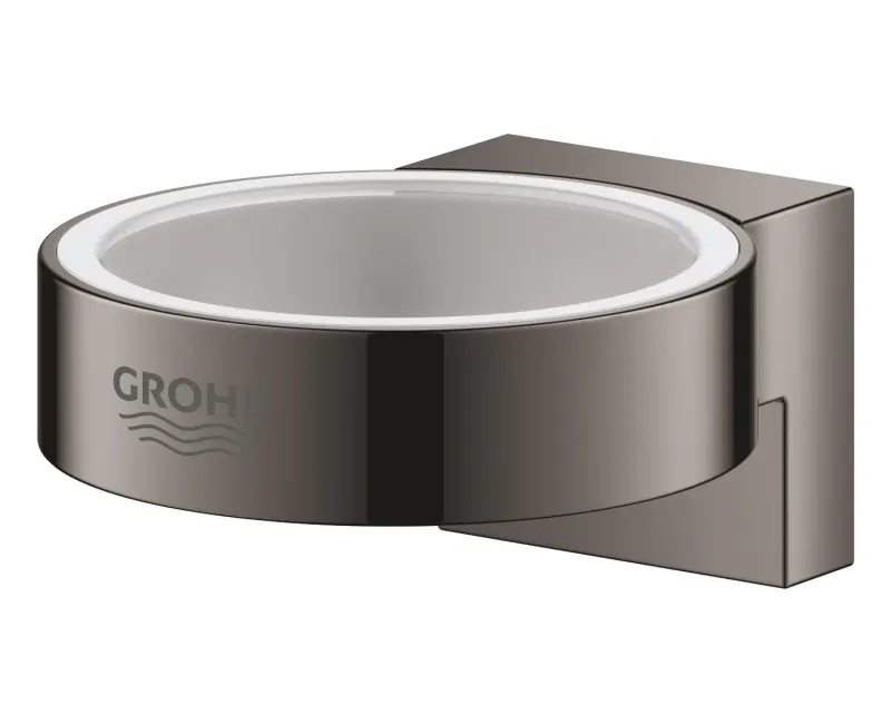 Glāzes / ziepju trauka turētājs Grohe Selection, Hard Graphite, 41027A00 NEW