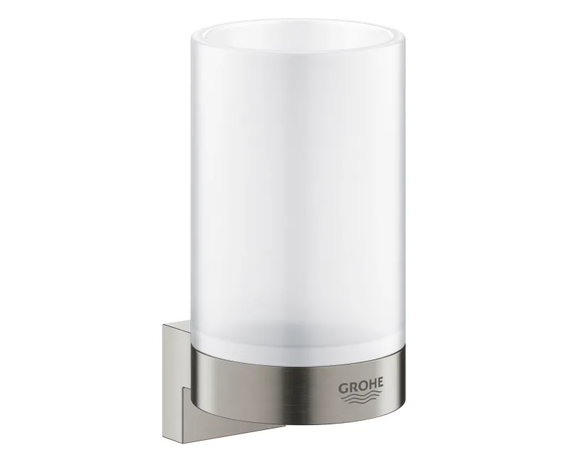 Glāzes / ziepju trauka turētājs Grohe Selection, supersteel, 41027DC0 NEW
