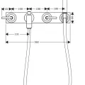 Montāžas rāmis Grohe Rapid SL, Skate Air Skalošanas vadības plāksne, iebūvēts, hroms, 39442000 NEW